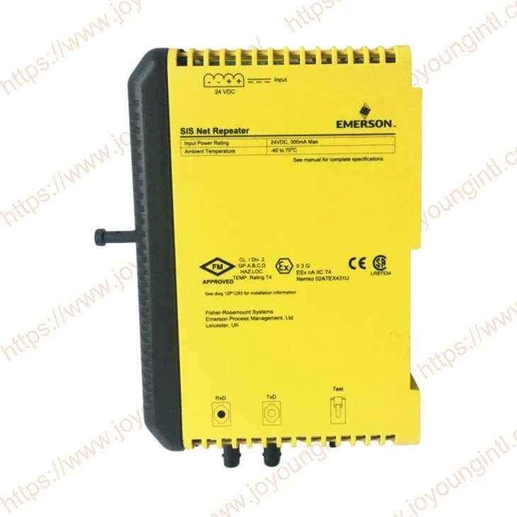 KJ2221X1-BA1 EMERSON SISNet Repeater 12P3232X112